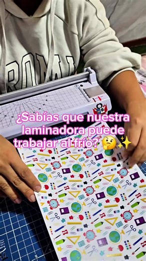 Con nuestra laminadora 5 en 1 realiza trabajos al frío y al caliente 🥰❤️✨️ - - #laminadora #enmicadora #laminadoalfrio #laminadoenfrio #laminadorafoil #enmicadorafoil #manualidades #manualidadesfaciles