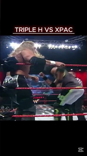 Triple h vs X pac Raw is war 29-3-1999 #wwewrestler #wwe
