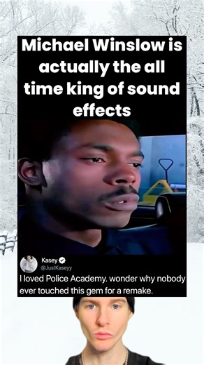 Michael Winslow is actually the all time king of sound effects