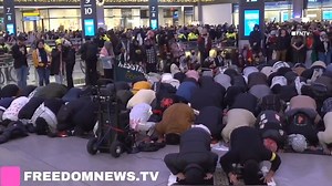 How would you feel walking through prayer time at a Mosque to catch your train? | MRC Video