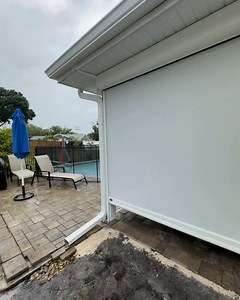 38K views · 23 reactions | Don't wait until it's too late! ️ Storm season can hit fast, but getting prepared for it doesn't have to be a headache. Our expert team installs hurricane-rated screens efficiently, ensuring your home is protected and you have peace of mind long before the bad weather rolls in.☔️ | SPF Screens and Awnings | Facebook