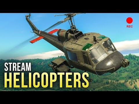 🔴 [STREAM] Combat helicopters in War Thunder! First gameplay