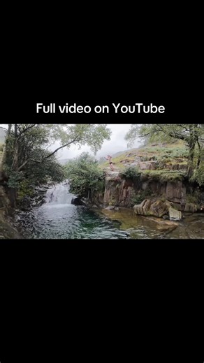 Watkin Path, waterfalls & a VERY cold wild swim Full video on YouTube! #Wales #Snowdonia #hiking