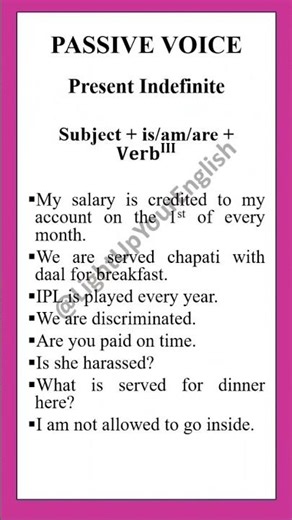 Active and Passive Voice| Basics to advanced English #shorts #english #trending