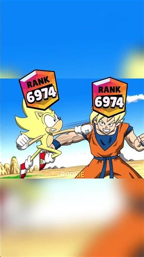 Brawl Stars Sonic Rank UP #shorts #brawlstars