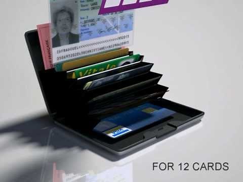 BIG STOCKHOLM : Aluminium Wallet / Portefeuille Aluminium OGON DESIGNS (4:3)