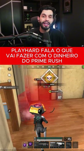PLAYHARD VAI INVESTIR O DINHEIRO DO PRIME RUSH? #primerush #brunoplayhard