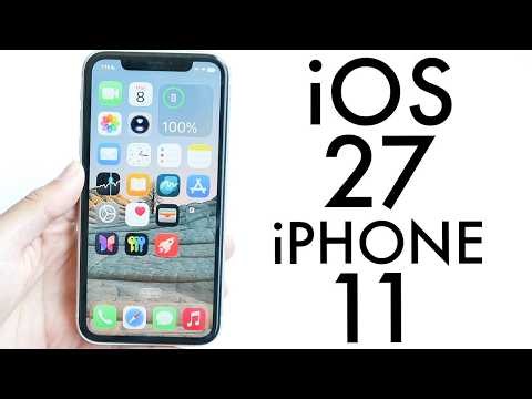 iOS 27 On iPhone 11! (New Features, Battery & Performance)