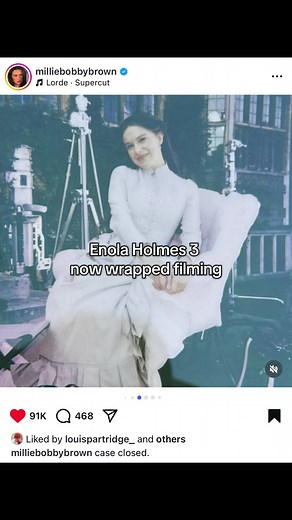Enola Holmes 3: Millie Bobby Brown's Wedding Dress