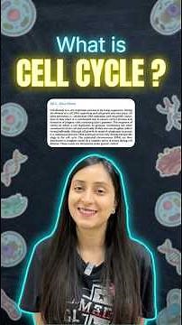 Cell Cycle: Learn in 2 mins🥳| Cell Cycle & Cell Division #shorts #neet #biology #yt #study