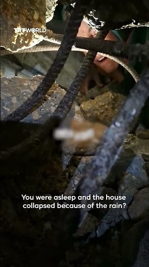 Heavy rains collapse home, trapping family in Gaza