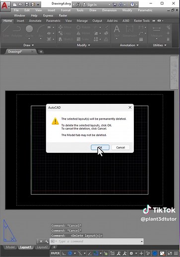 วิธีตั้งค่าหน้ากระดาษและมาตราส่วนใน AutoCAD