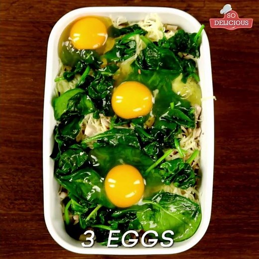 Spinach and Egg Casserole