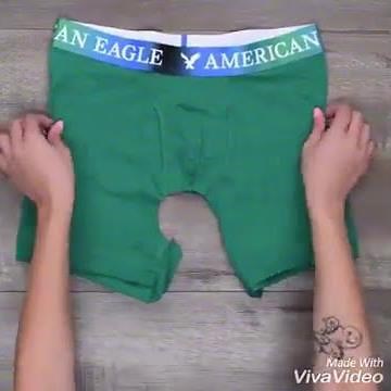 How to convert a underwear into woman's short top