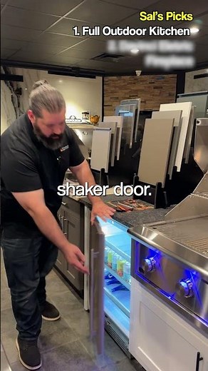 Sal's picks for indoor fireplace and outdoor kitchen