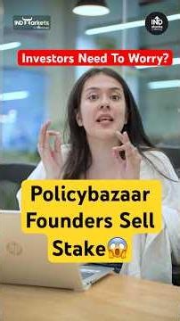 Policybazaar Parent PB Fintech Share Falls After Founder Stake Sale
