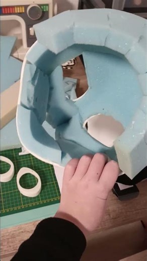 i started my new fursuit Q #furry #fursuit