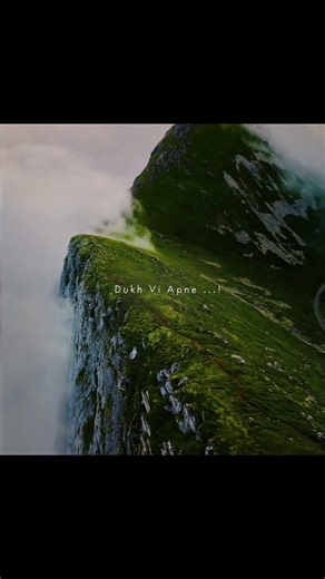 Dukh vi apne , sukh vi apne 🙂 aesthetic lyrics status #lyrics #sad #aestheic #broken #shorts