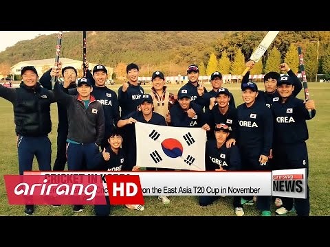 Korea's national cricket team taste first international success