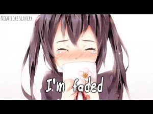 Nightcore - Faded (Lyrics)