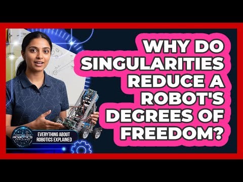 Why Do Singularities Reduce A Robot's Degrees Of Freedom?