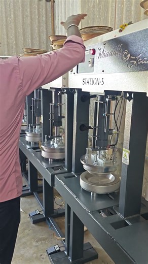 பாக்கு மட்டை தட்டு தயாரிக்கும் இயந்திரம் | Lastest Technology High Production Machine