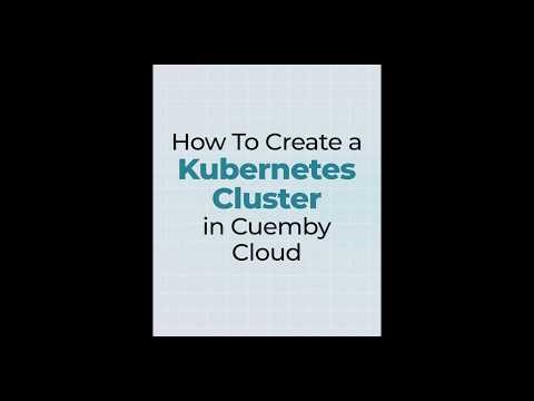 Create a production-ready cluster | Kubernetes Clusters | Cuemby Cloud Tutorial