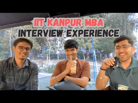 IIT Kanpur MBA Interview Experience | GDPI