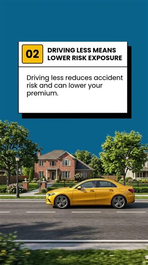 #LifeProTips: Drive less, pay less 🚗💸