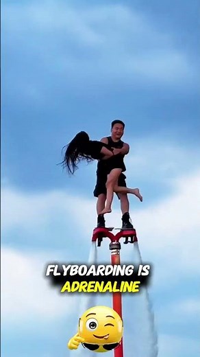 🌊 Epic Flyboard Stunts Over the Sea #Shorts