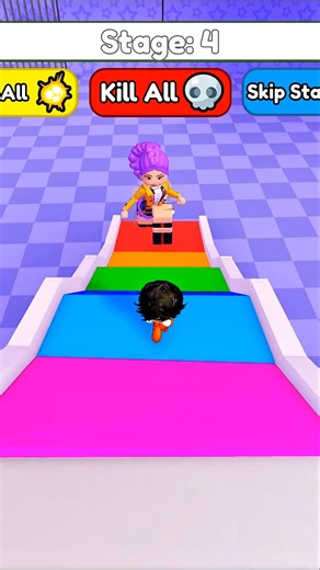 Noob Escapes Rumi's PRISON RUN OBBY #roblox #shorts