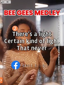 61K views · 1.3K reactions | Bee Gees Medley Karaoke Song with Lyrics #karaoke #karaokehits #musiclovers | Summer Karaoke | Facebook
