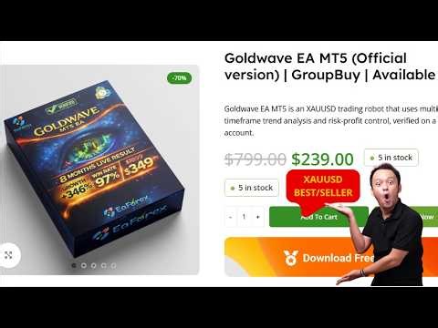 Goldwave EA MT5 Review + Setting + Backtes | EA Forex Store