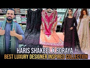 Ideal Boutique Luxe Designer Inspired Collection 2026 | Haris Shakeel |Soraya Design Sharrara & Maxi