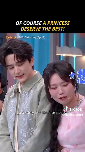 Deng Kai & Sherry Kong Xue Er on Hello Saturday