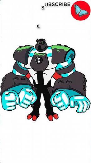 How To Draw Enhanced Four Arms From Ben 10 short