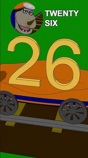 Learn 21 to 30 with Number Train | Counting 21-30 for Kids