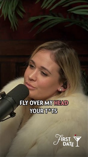 First Date with Lauren Compton on Instagram: "Right over her head… #FirstDate 130 with @lucaszelnick"