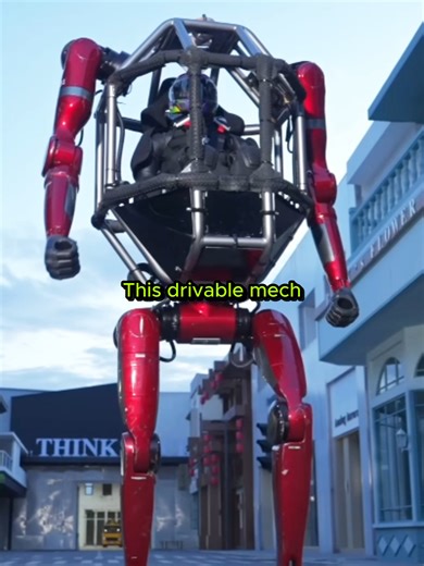 Unitree’s GD01 is a giant, pilotable mech that looks like something from science fiction. Unveiled in May 2026, it is being described as the world’s first production-ready manned mech. The machine can switch between walking on two legs and moving on four legs, which could help it handle rougher terrain. With a person inside, Unitree says it weighs about 1,100 pounds. It stands around 8 feet 10 inches tall, though some reports describe it as closer to 8 to 10 feet, depending on how it is measured