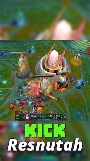 Caitlyn 1v5 comeback from Nexus