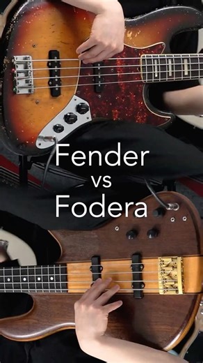 【究極の比較】Fender vs Fodera どっちの音が好き？