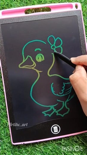 LCD black screen drawing #art #diy #artistdrawing
