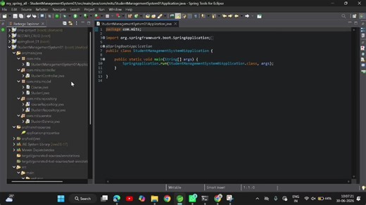 #java #springbvvt #backend #jpa #mysql #springmvc #java #student #software | Praveen Pamuru