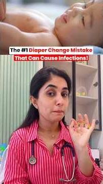 The #1 Diaper Change Mistake That Can Cuase Infection ! | Dr Kinshuki Sharma