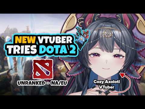 Cozy Axolotl VTuber Friday! New Dota 2 patch 7.41a Gaming 😎 | #amexolotl