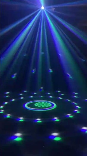 Rotating magic sphere + dot matrix projection #stageshow