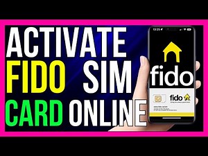 How to Activate Fido SIM Card Online (2024 METHOD)