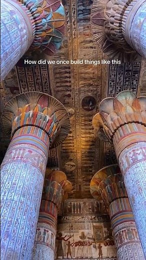 🏛️✨ How Was the Dendera Temple Built!!!!!!?