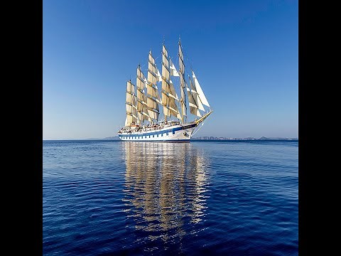 2022 Royal Clipper Sailing the Adriatic Sea