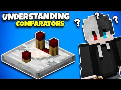 Comparators in Minecraft Made EASY! Full Guide